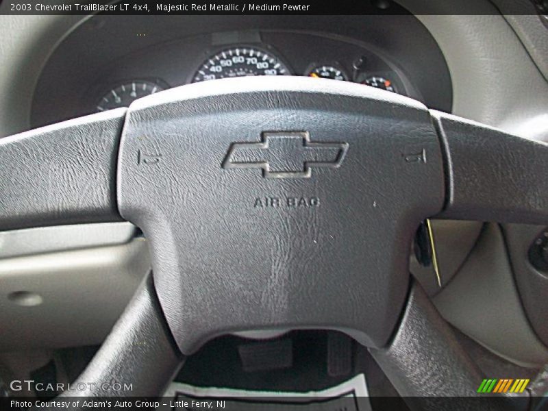 Majestic Red Metallic / Medium Pewter 2003 Chevrolet TrailBlazer LT 4x4
