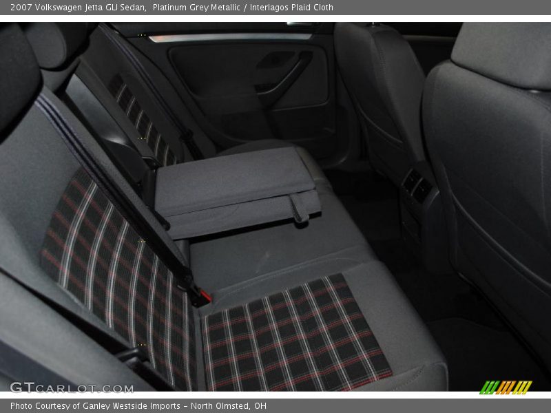 Platinum Grey Metallic / Interlagos Plaid Cloth 2007 Volkswagen Jetta GLI Sedan
