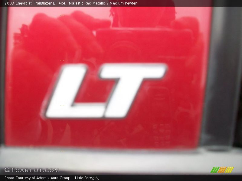 Majestic Red Metallic / Medium Pewter 2003 Chevrolet TrailBlazer LT 4x4