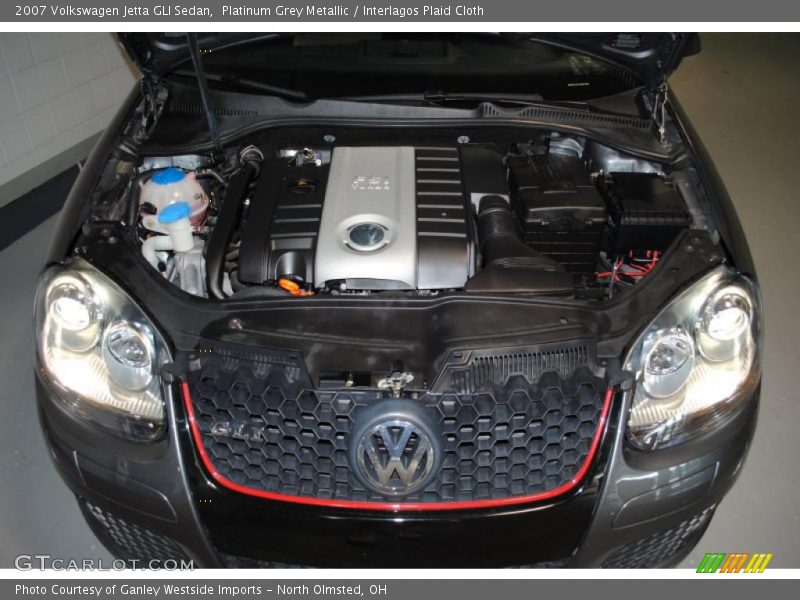 Platinum Grey Metallic / Interlagos Plaid Cloth 2007 Volkswagen Jetta GLI Sedan