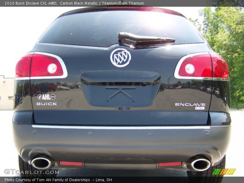 Carbon Black Metallic / Titanium/Dark Titanium 2010 Buick Enclave CXL AWD