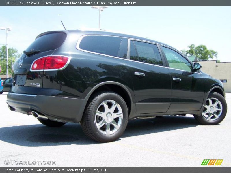 Carbon Black Metallic / Titanium/Dark Titanium 2010 Buick Enclave CXL AWD