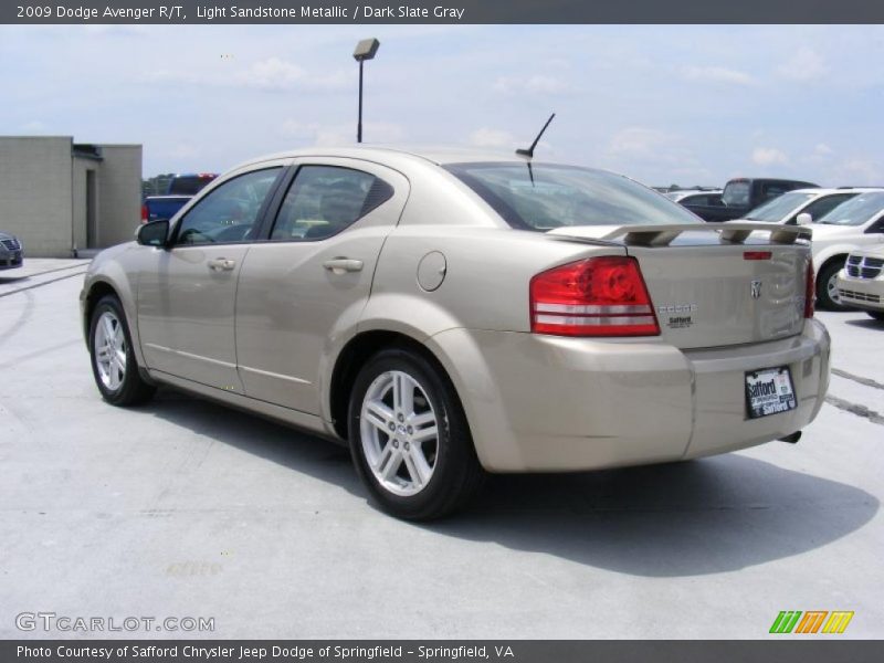 Light Sandstone Metallic / Dark Slate Gray 2009 Dodge Avenger R/T