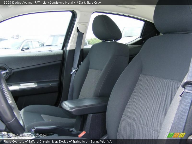 Light Sandstone Metallic / Dark Slate Gray 2009 Dodge Avenger R/T