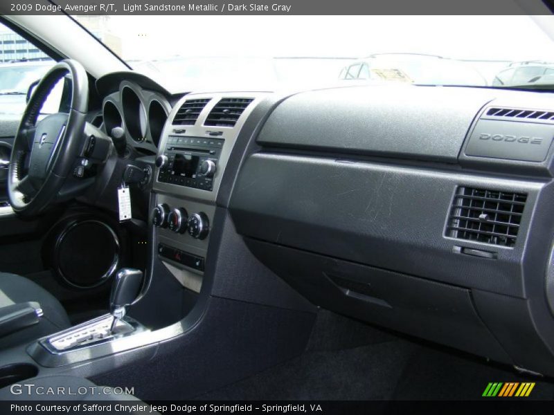 Light Sandstone Metallic / Dark Slate Gray 2009 Dodge Avenger R/T
