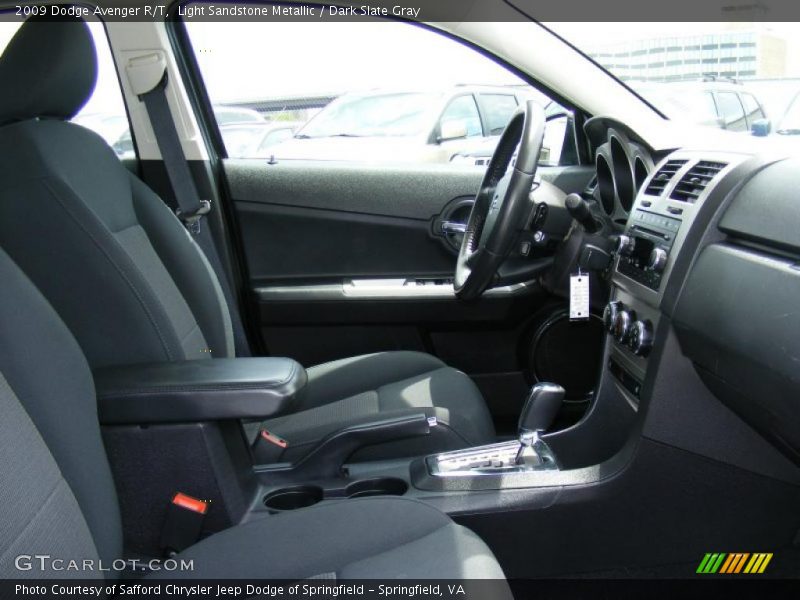 Light Sandstone Metallic / Dark Slate Gray 2009 Dodge Avenger R/T