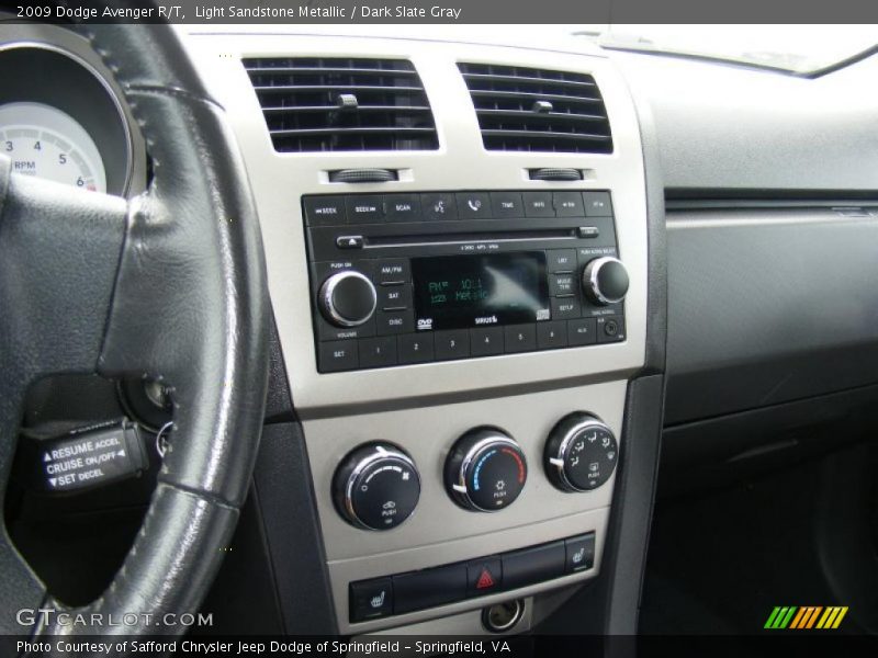 Light Sandstone Metallic / Dark Slate Gray 2009 Dodge Avenger R/T