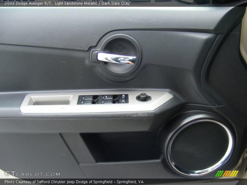 Light Sandstone Metallic / Dark Slate Gray 2009 Dodge Avenger R/T