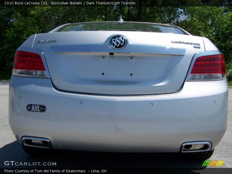 Quicksilver Metallic / Dark Titanium/Light Titanium 2010 Buick LaCrosse CXS