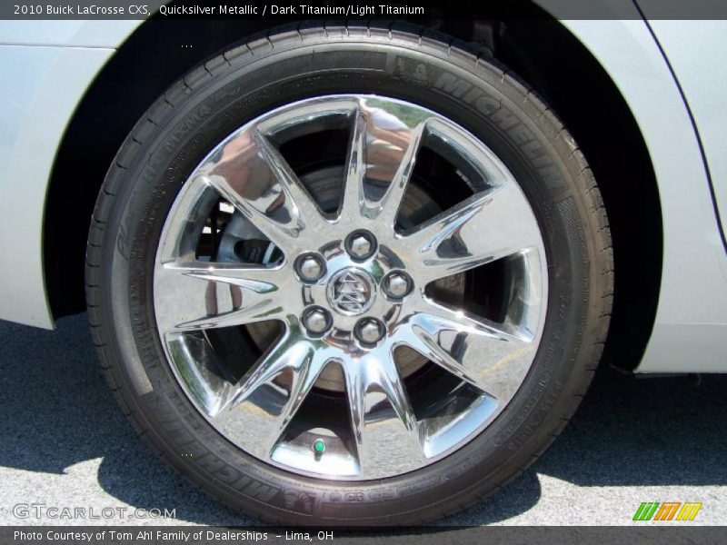 Quicksilver Metallic / Dark Titanium/Light Titanium 2010 Buick LaCrosse CXS