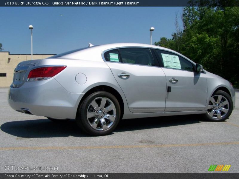 Quicksilver Metallic / Dark Titanium/Light Titanium 2010 Buick LaCrosse CXS