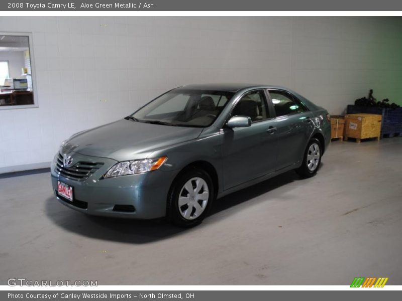 Aloe Green Metallic / Ash 2008 Toyota Camry LE