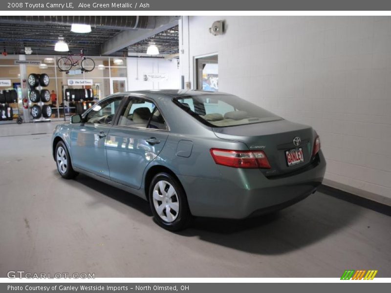 Aloe Green Metallic / Ash 2008 Toyota Camry LE