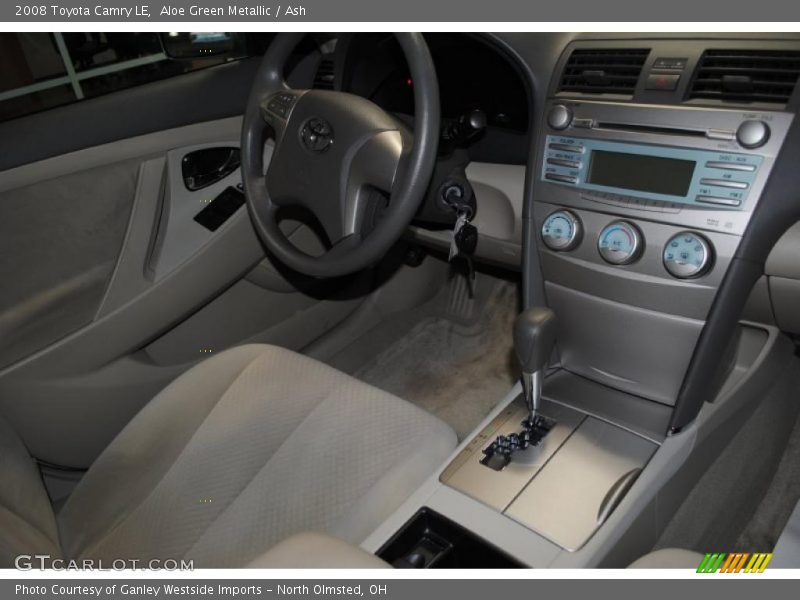 Aloe Green Metallic / Ash 2008 Toyota Camry LE