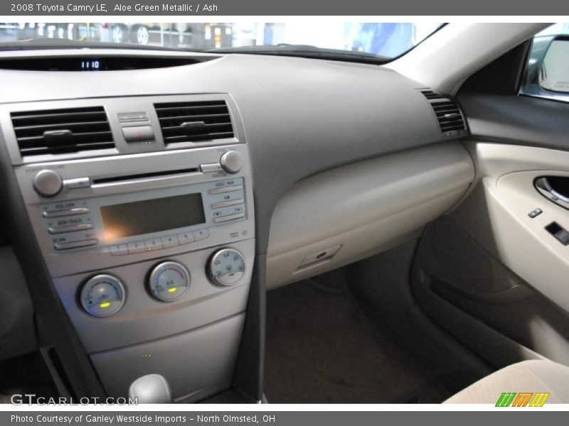 Aloe Green Metallic / Ash 2008 Toyota Camry LE