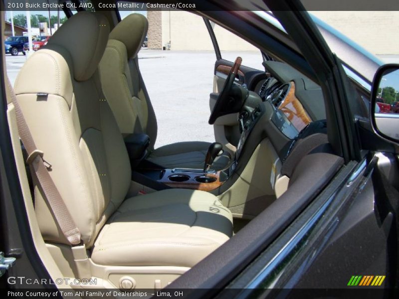 Cocoa Metallic / Cashmere/Cocoa 2010 Buick Enclave CXL AWD