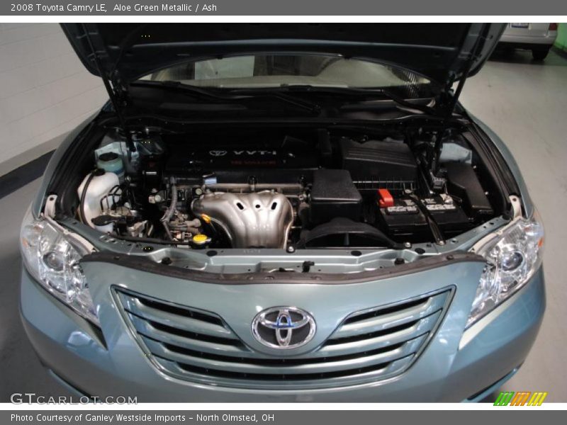 Aloe Green Metallic / Ash 2008 Toyota Camry LE