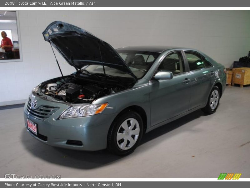 Aloe Green Metallic / Ash 2008 Toyota Camry LE