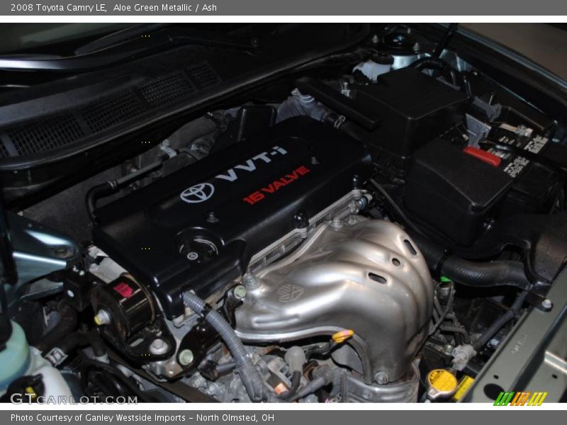 Aloe Green Metallic / Ash 2008 Toyota Camry LE