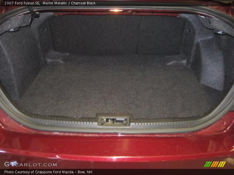 Merlot Metallic / Charcoal Black 2007 Ford Fusion SE