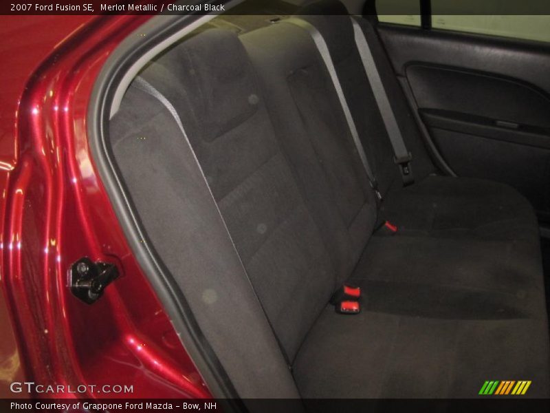 Merlot Metallic / Charcoal Black 2007 Ford Fusion SE