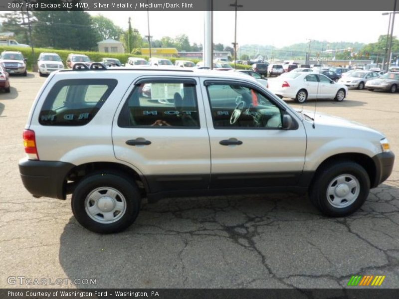 Silver Metallic / Medium/Dark Flint 2007 Ford Escape XLS 4WD