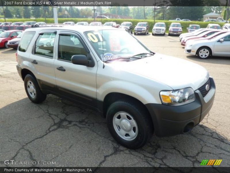 Silver Metallic / Medium/Dark Flint 2007 Ford Escape XLS 4WD