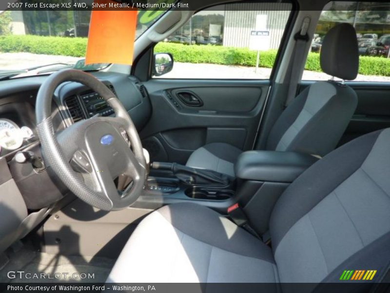 Silver Metallic / Medium/Dark Flint 2007 Ford Escape XLS 4WD