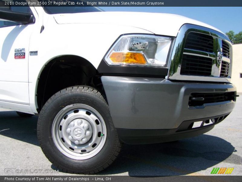Bright White / Dark Slate/Medium Graystone 2010 Dodge Ram 2500 ST Regular Cab 4x4