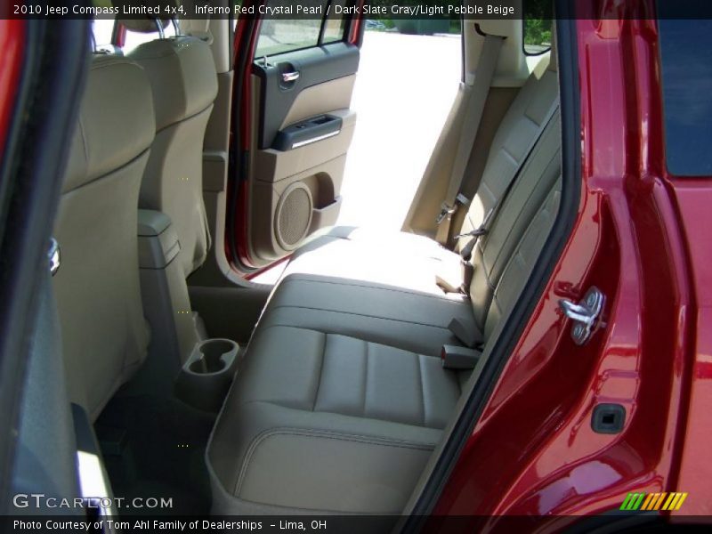 Inferno Red Crystal Pearl / Dark Slate Gray/Light Pebble Beige 2010 Jeep Compass Limited 4x4