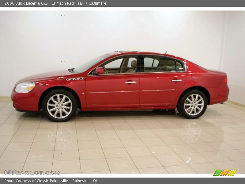 Crimson Red Pearl / Cashmere 2006 Buick Lucerne CXS