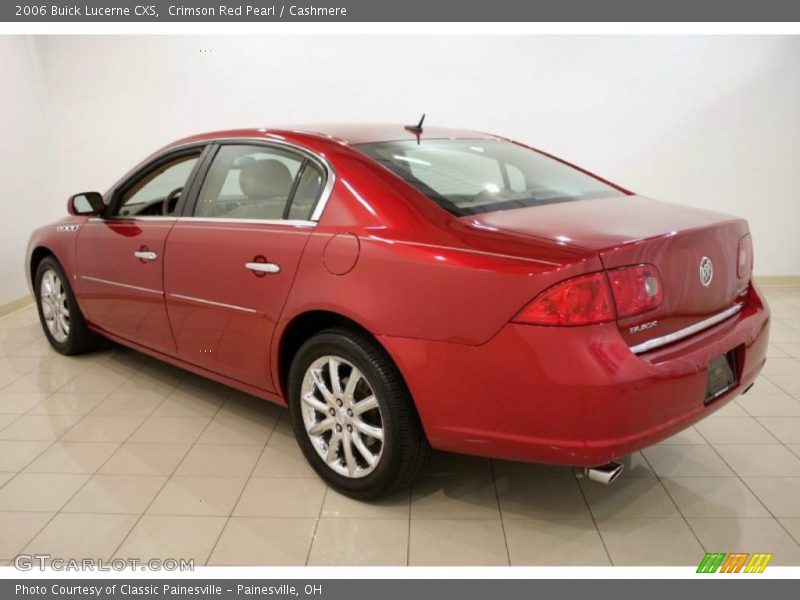 Crimson Red Pearl / Cashmere 2006 Buick Lucerne CXS