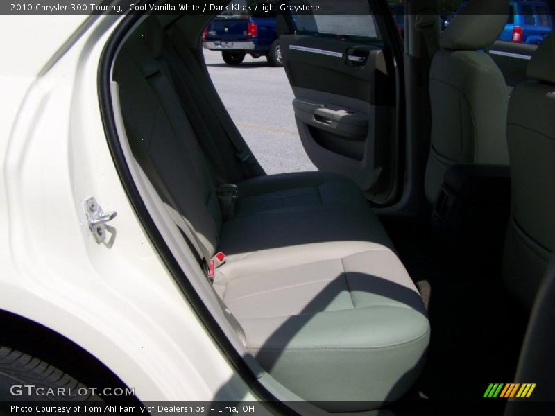 Cool Vanilla White / Dark Khaki/Light Graystone 2010 Chrysler 300 Touring
