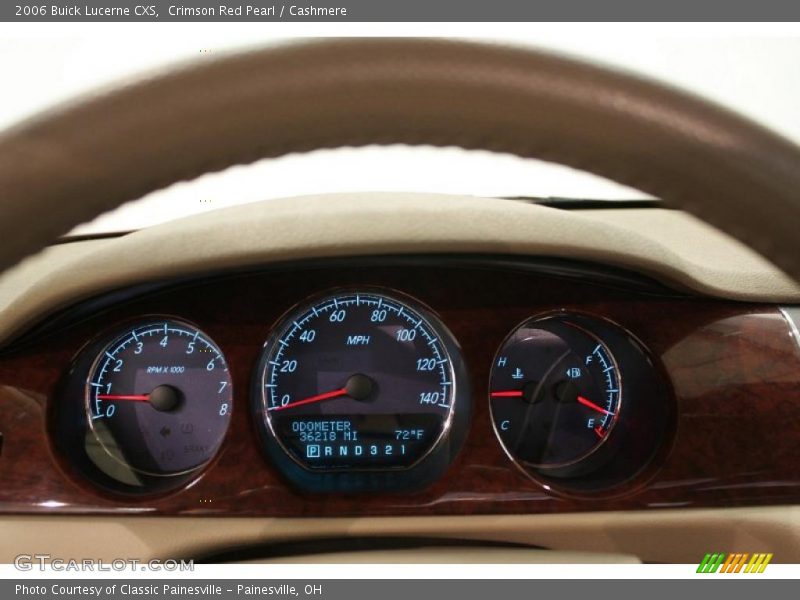 Crimson Red Pearl / Cashmere 2006 Buick Lucerne CXS