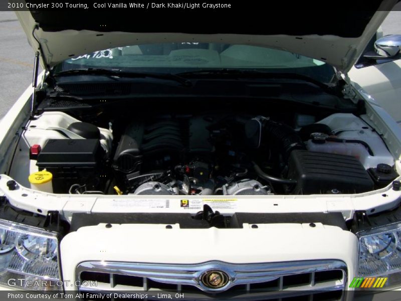 Cool Vanilla White / Dark Khaki/Light Graystone 2010 Chrysler 300 Touring