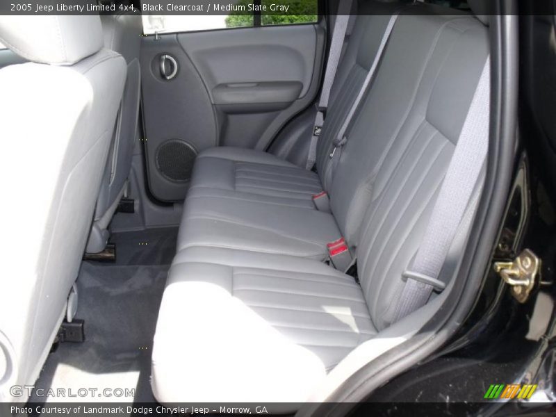 Black Clearcoat / Medium Slate Gray 2005 Jeep Liberty Limited 4x4