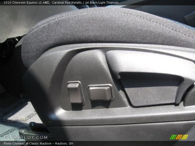 Cardinal Red Metallic / Jet Black/Light Titanium 2010 Chevrolet Equinox LS AWD