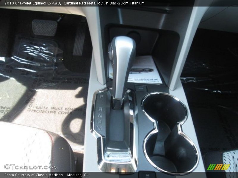 Cardinal Red Metallic / Jet Black/Light Titanium 2010 Chevrolet Equinox LS AWD