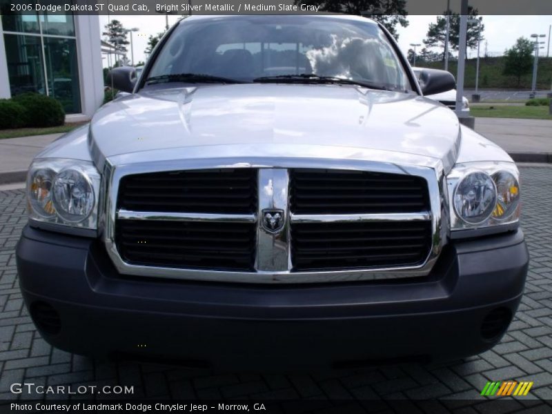 Bright Silver Metallic / Medium Slate Gray 2006 Dodge Dakota ST Quad Cab