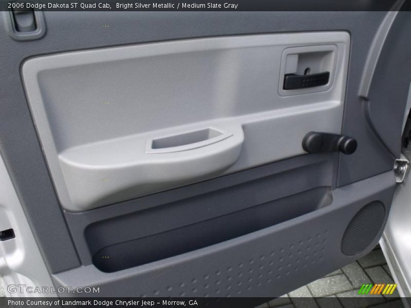 Bright Silver Metallic / Medium Slate Gray 2006 Dodge Dakota ST Quad Cab