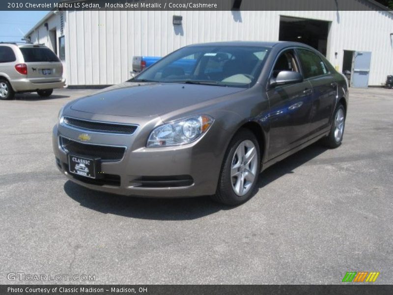 Mocha Steel Metallic / Cocoa/Cashmere 2010 Chevrolet Malibu LS Sedan