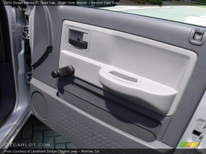 Bright Silver Metallic / Medium Slate Gray 2006 Dodge Dakota ST Quad Cab