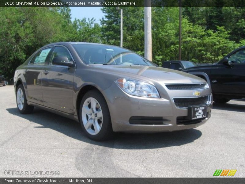 Mocha Steel Metallic / Cocoa/Cashmere 2010 Chevrolet Malibu LS Sedan