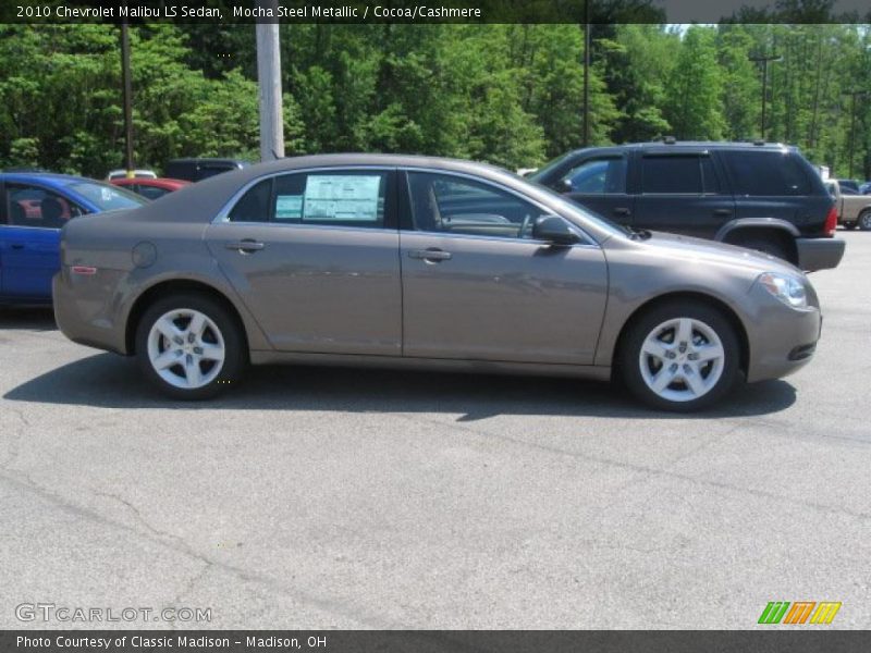 Mocha Steel Metallic / Cocoa/Cashmere 2010 Chevrolet Malibu LS Sedan