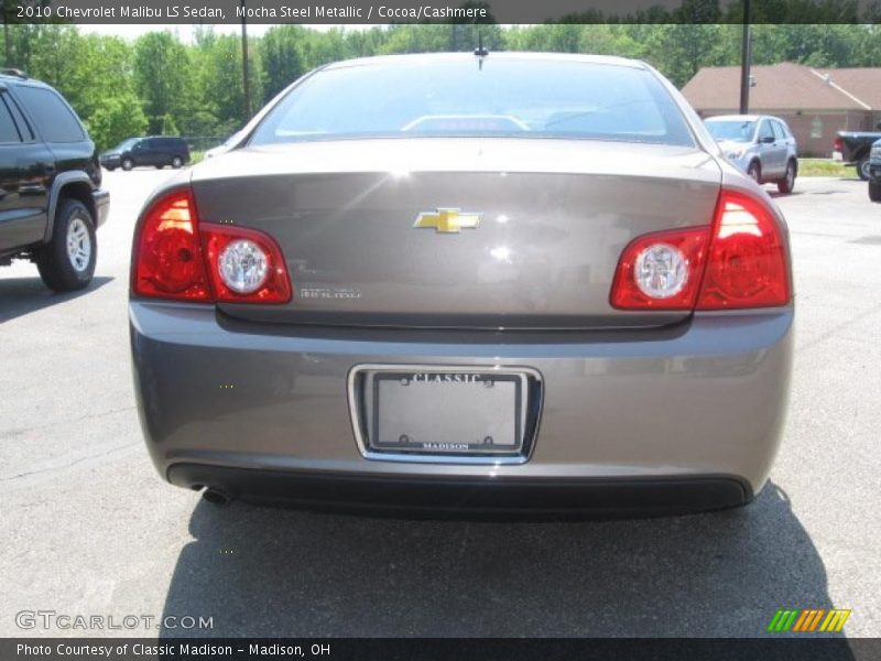 Mocha Steel Metallic / Cocoa/Cashmere 2010 Chevrolet Malibu LS Sedan