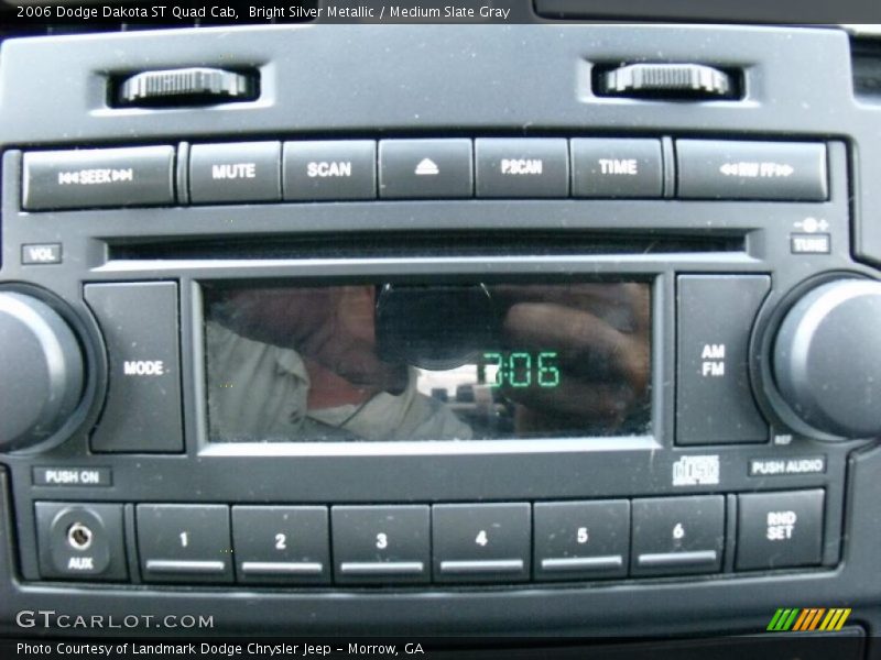 Bright Silver Metallic / Medium Slate Gray 2006 Dodge Dakota ST Quad Cab