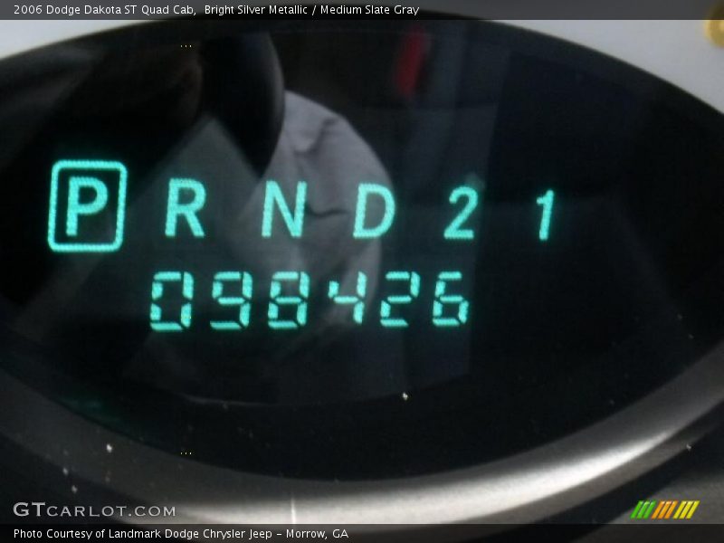 Bright Silver Metallic / Medium Slate Gray 2006 Dodge Dakota ST Quad Cab