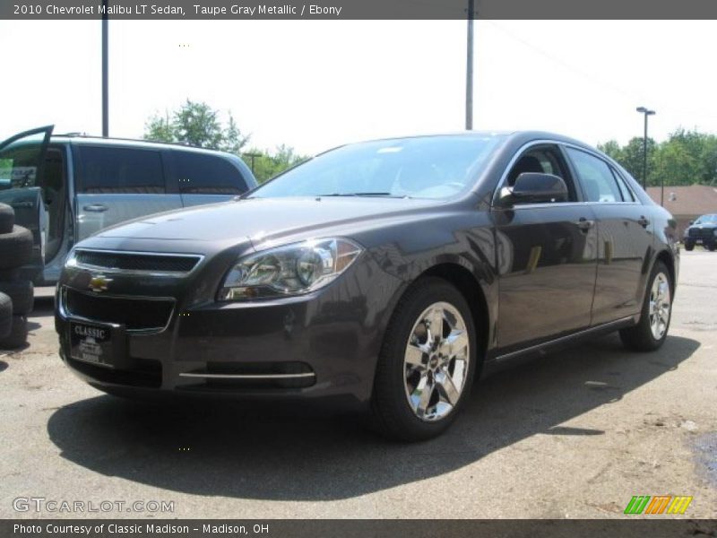 Taupe Gray Metallic / Ebony 2010 Chevrolet Malibu LT Sedan