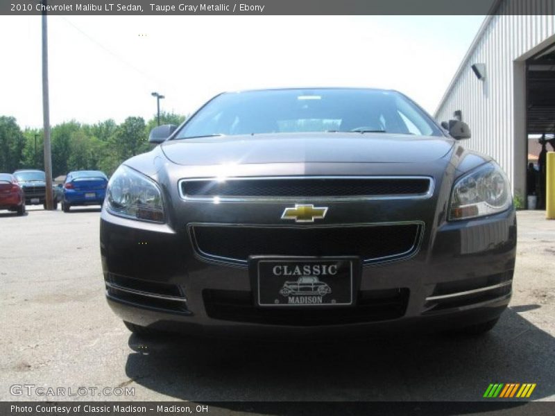 Taupe Gray Metallic / Ebony 2010 Chevrolet Malibu LT Sedan