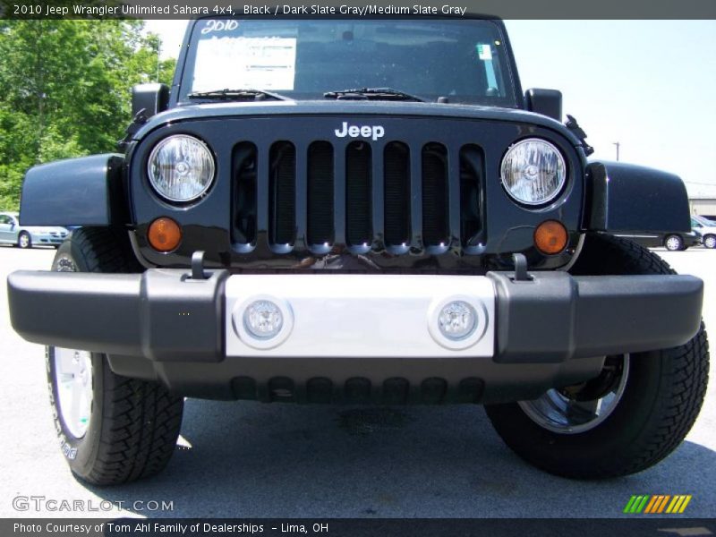 Black / Dark Slate Gray/Medium Slate Gray 2010 Jeep Wrangler Unlimited Sahara 4x4